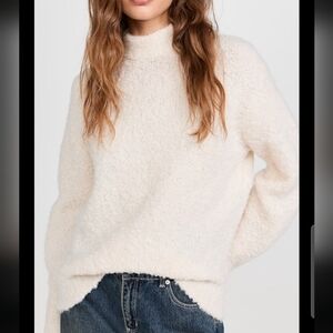 NWOT Madewell Vesta Boucle Wool Alpaca Sweater  Small